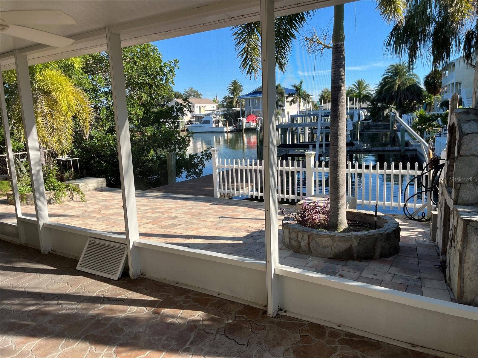 307 LA HACIENDA DRIVE, Indian Rocks Beach, FL 33785 Nice covered patio for entertaining