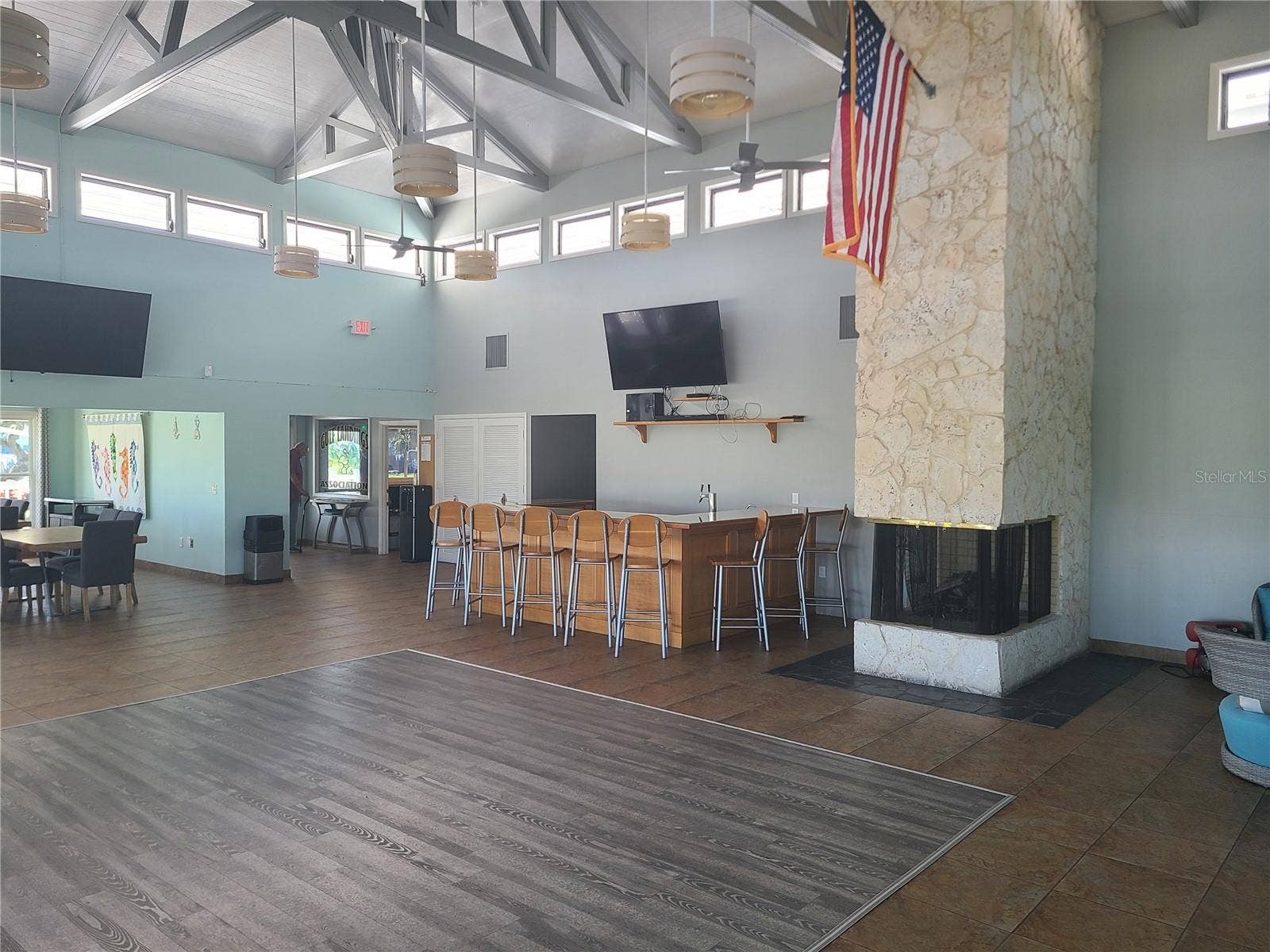 6517 SAND SHORE LANE, New Port Richey, FL 34652 Clubhouse Entertainment Space