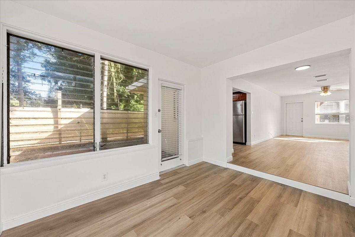 Sunroom with access to patio