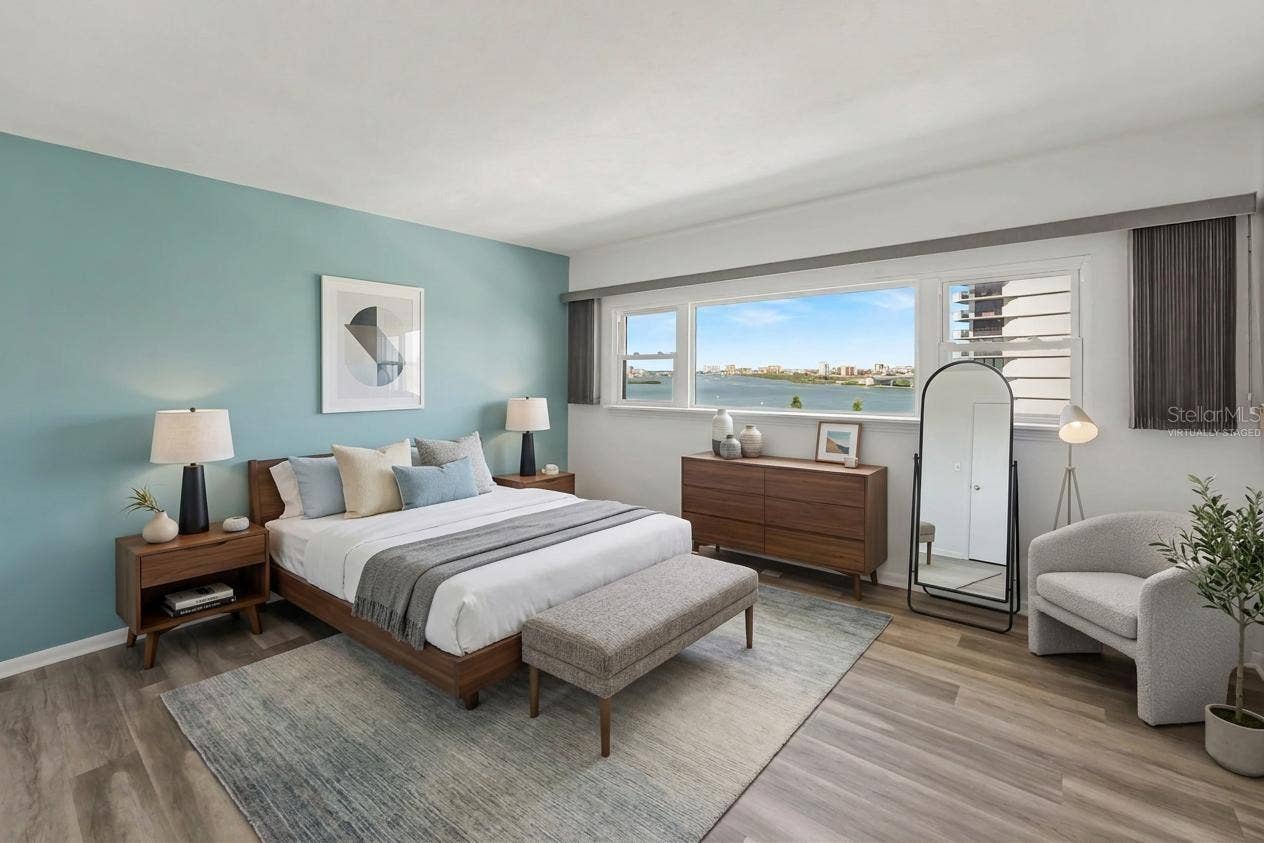 30 TURNER STREET, #806, Clearwater, FL 33756 Virtually Staged