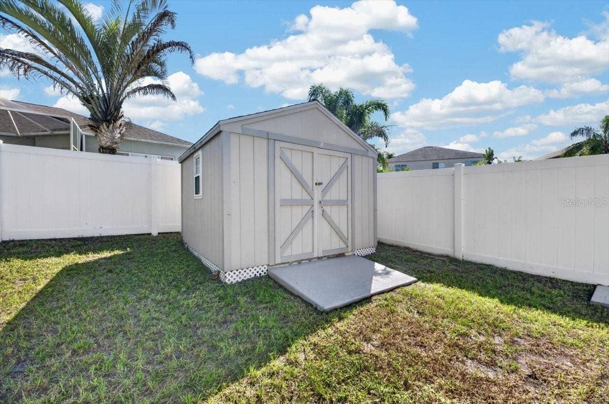 10807 HOFFNER EDGE DRIVE, Riverview, FL 33579 Shed