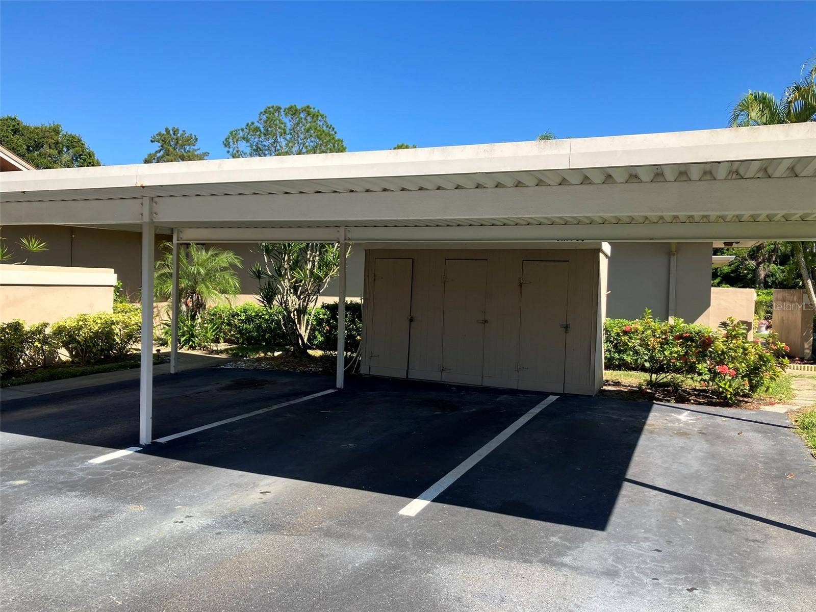 2460 LAURELWOOD DRIVE, #E, Clearwater, FL 33763 Assigned Carport & Storage