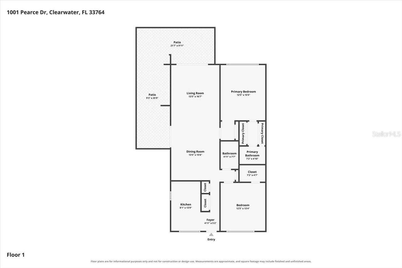 1001 PEARCE DRIVE, #111, Clearwater, FL 33764 1001 PEARCE DRIVE, #111, Clearwater, FL 33764