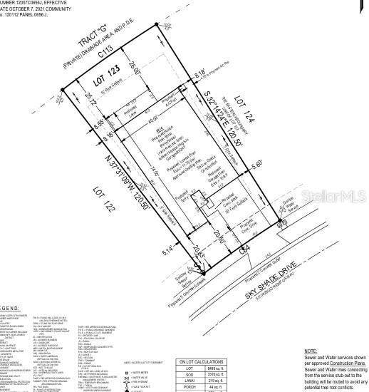 814 SKY SHADE DRIVE, Apollo Beach, FL 33572 814 Sky Shade Drive Preliminary Plot Plan