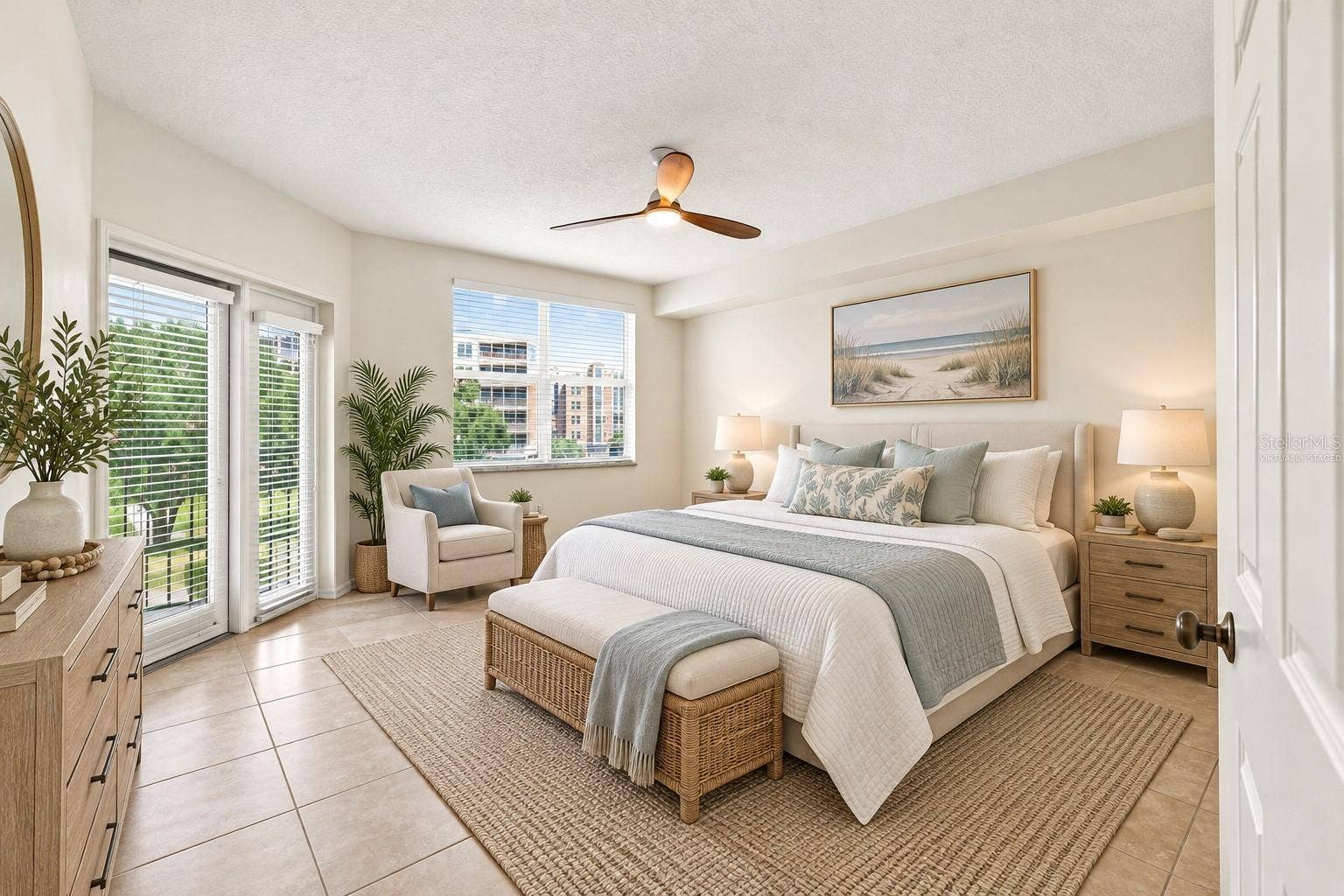 1200 COUNTRY CLUB DRIVE, #4201, Largo, FL 33771 Virtually staged Primary Bedroom