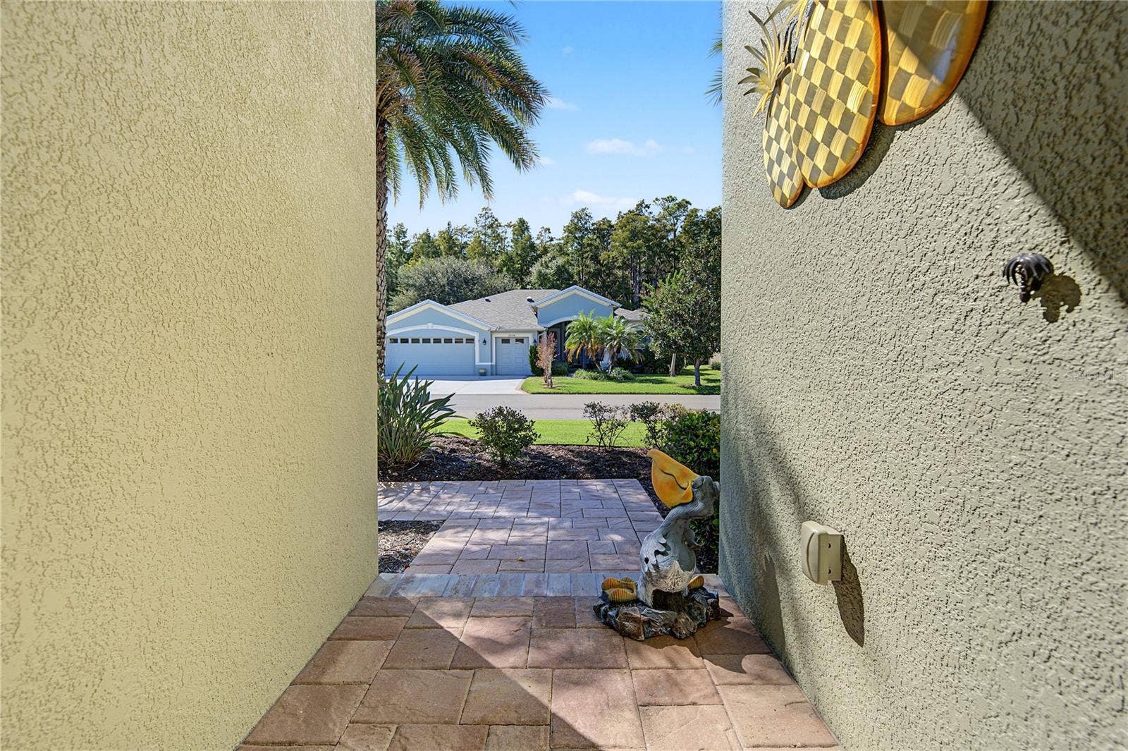 29145 GRASS BUNKER DRIVE, San Antonio, FL 33576 View from front door