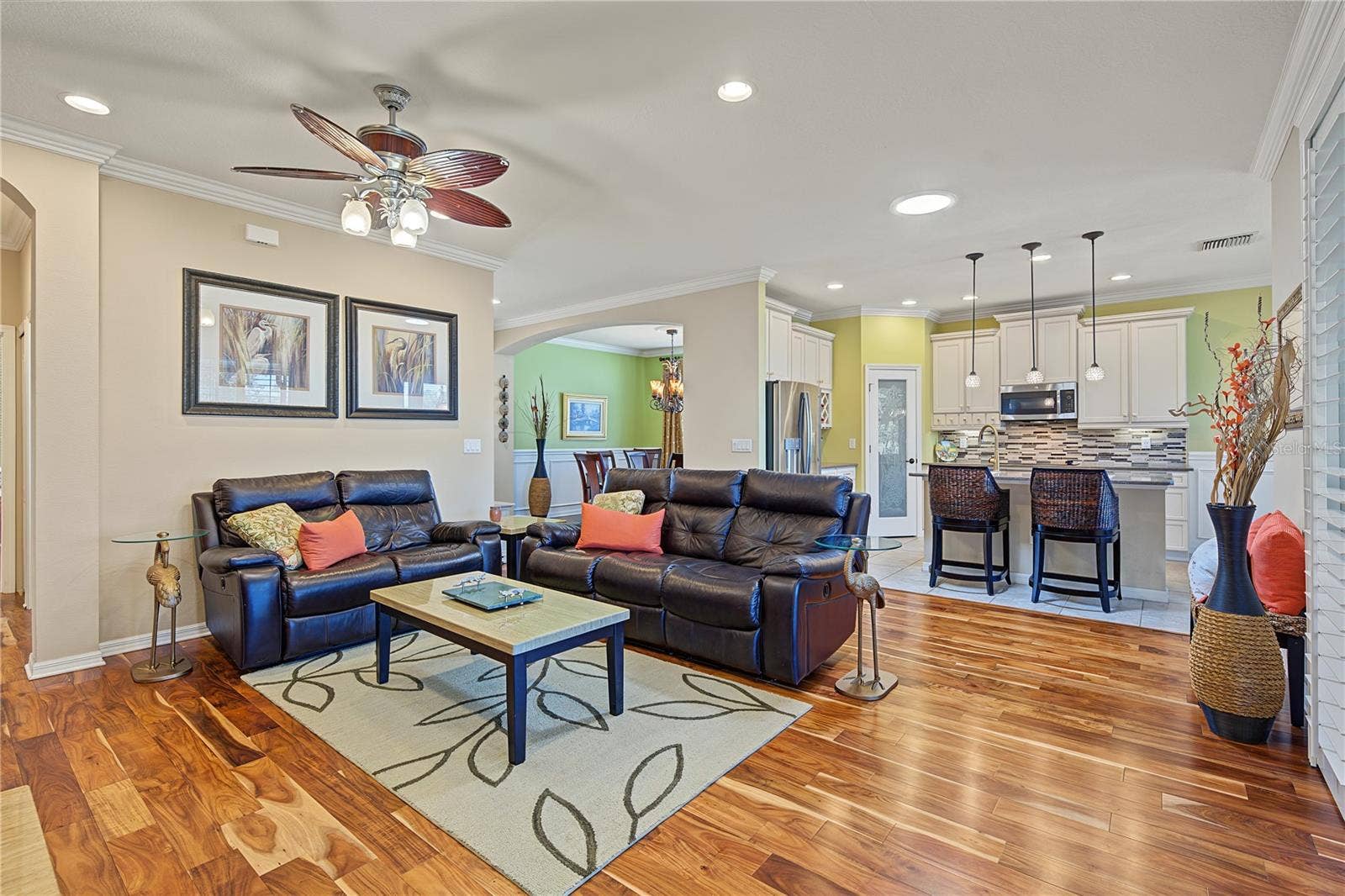 29145 GRASS BUNKER DRIVE, San Antonio, FL 33576 Stunning Acacia wood floors!