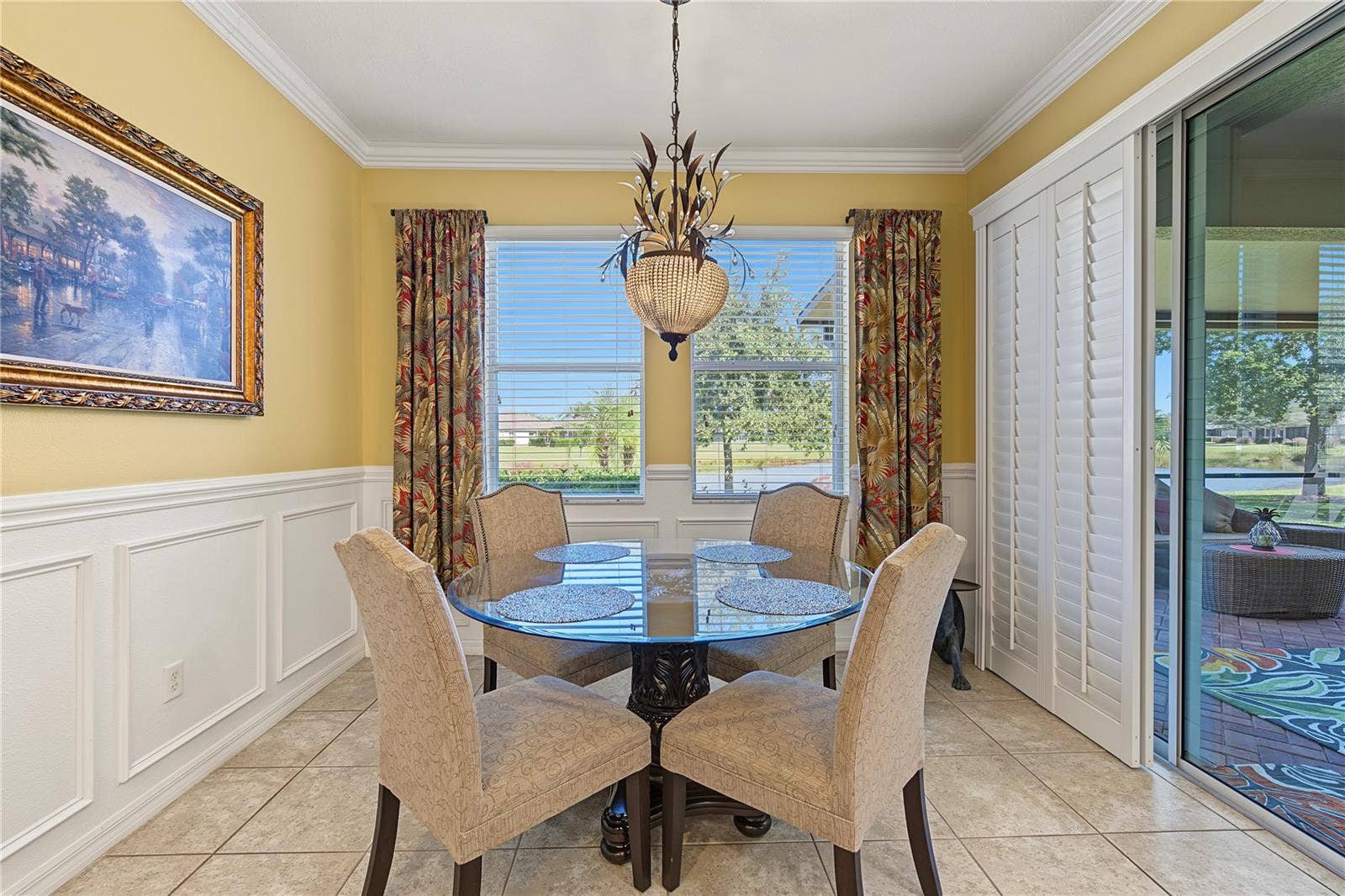 29145 GRASS BUNKER DRIVE, San Antonio, FL 33576 Breakfast nook with a view and lanai access