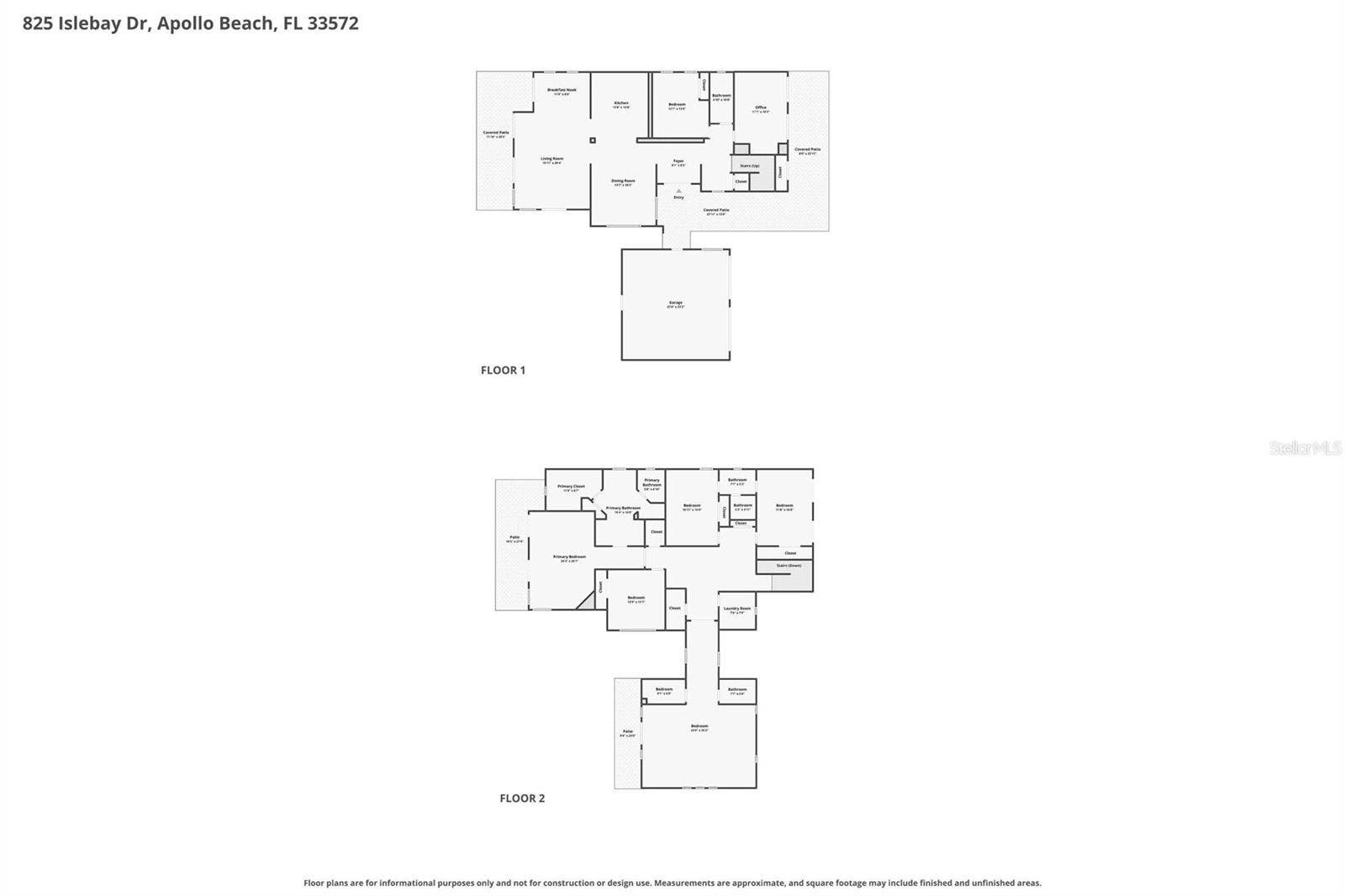 825 ISLEBAY DRIVE, Apollo Beach, FL 33572 825 ISLEBAY DRIVE, Apollo Beach, FL 33572