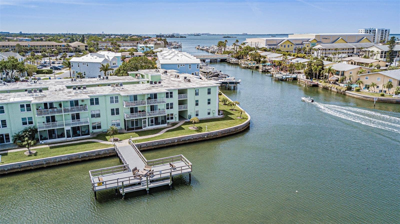 464 PAULA DRIVE N, #116, Dunedin, FL 34698 Canal view to causeway
