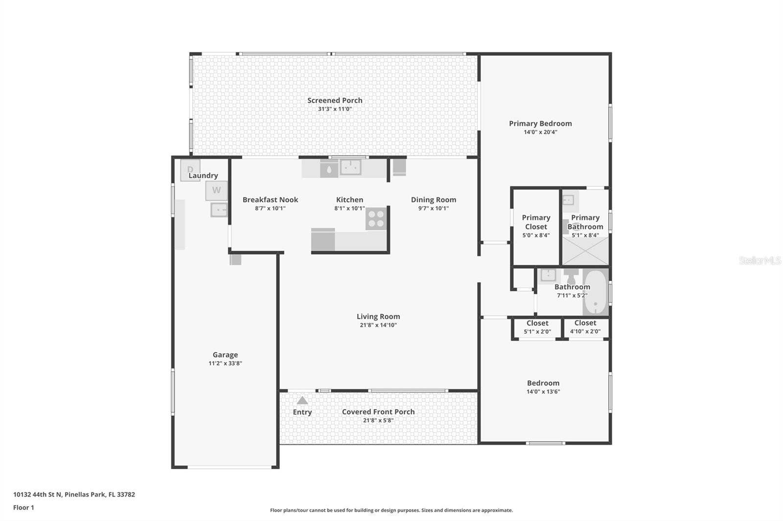 10132 44TH STREET N, Pinellas Park, FL 33782 10132 44TH STREET N, Pinellas Park, FL 33782