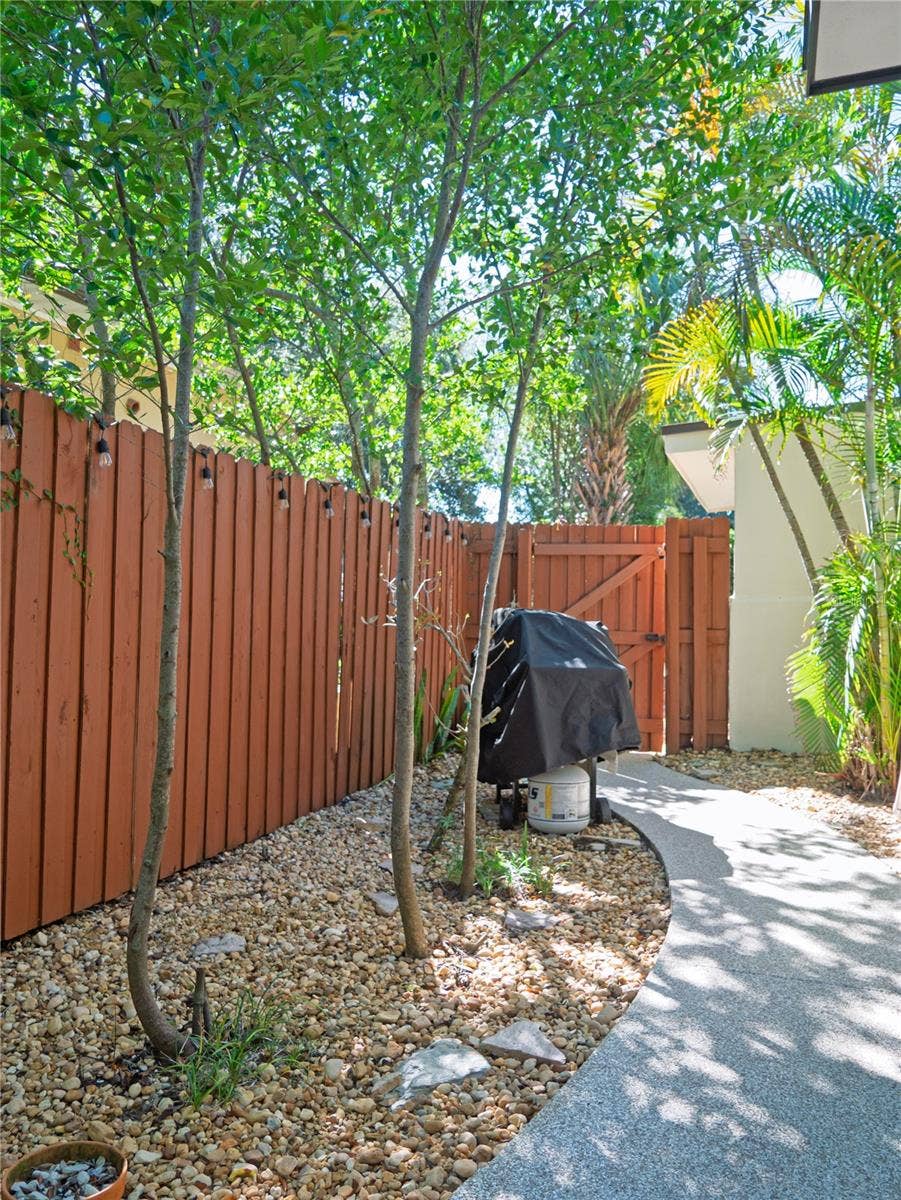 767 17TH AVENUE N, St Petersburg, FL 33704 Side Lot outside of the Screened in Porch / BBQ Area