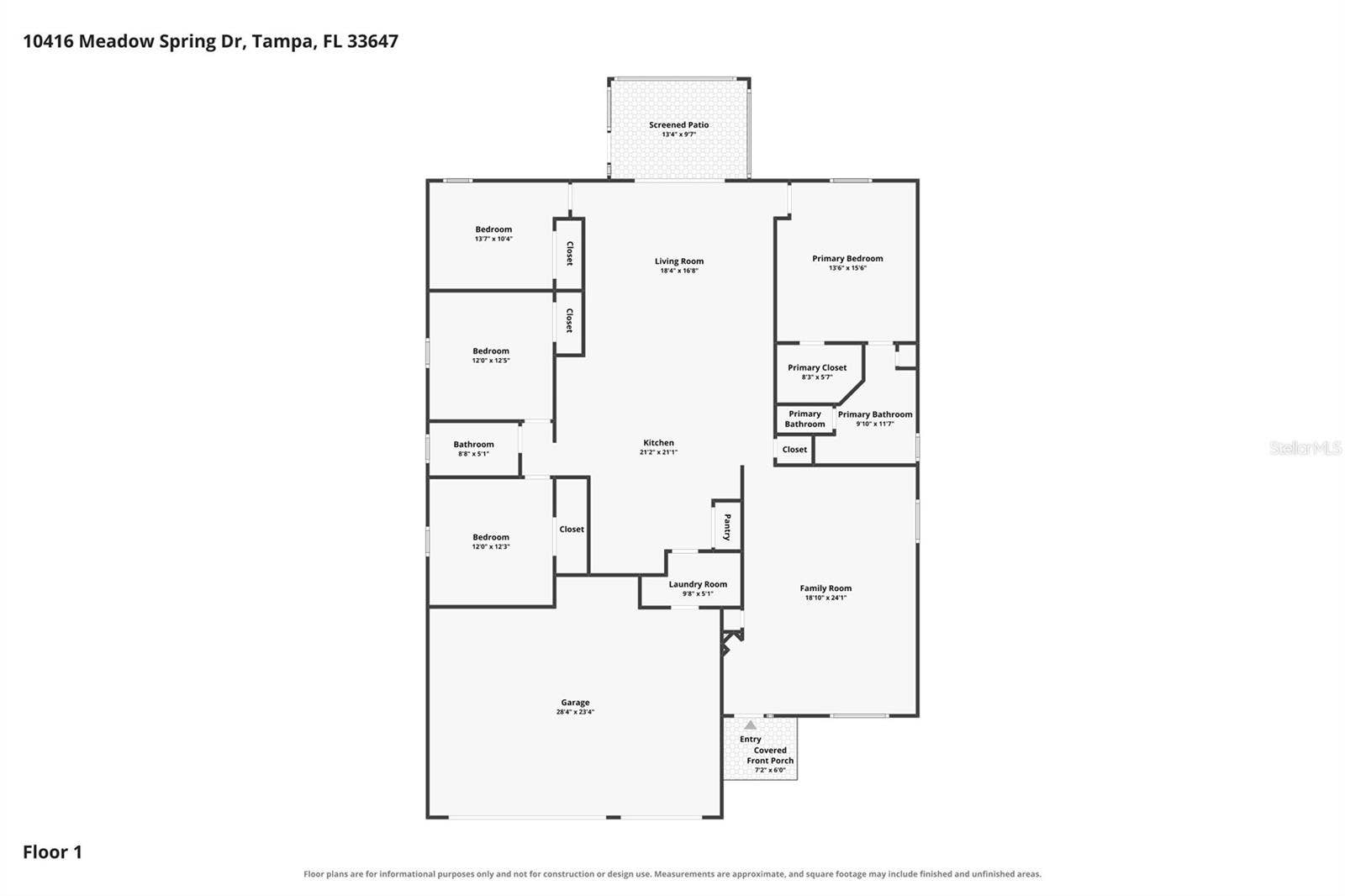 10416 MEADOW SPRING DRIVE, Tampa, FL 33647 10416 MEADOW SPRING DRIVE, Tampa, FL 33647
