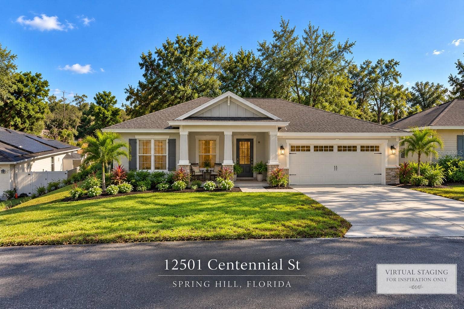12501 CENTENNIAL STREET, Spring Hill, FL 34609 Virtually Staged for inspiration
