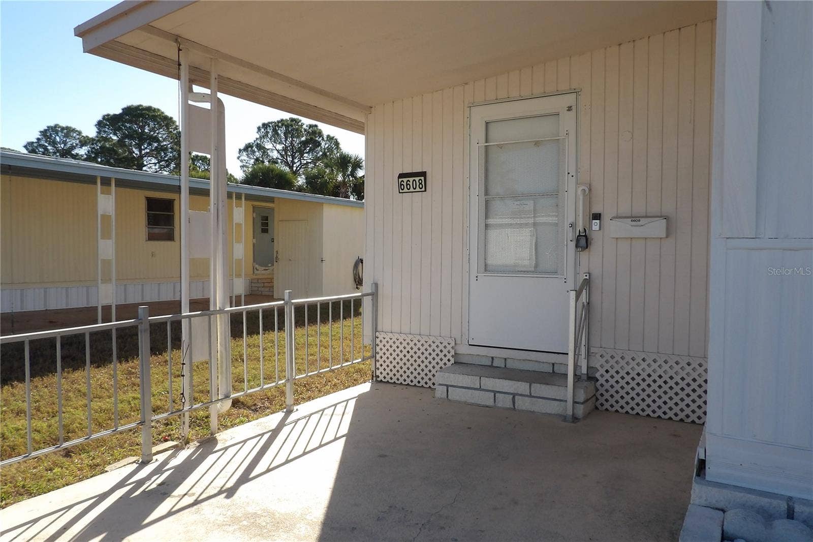 6608 ROOSEVELT DRIVE, Port Richey, FL 34668 Front porch