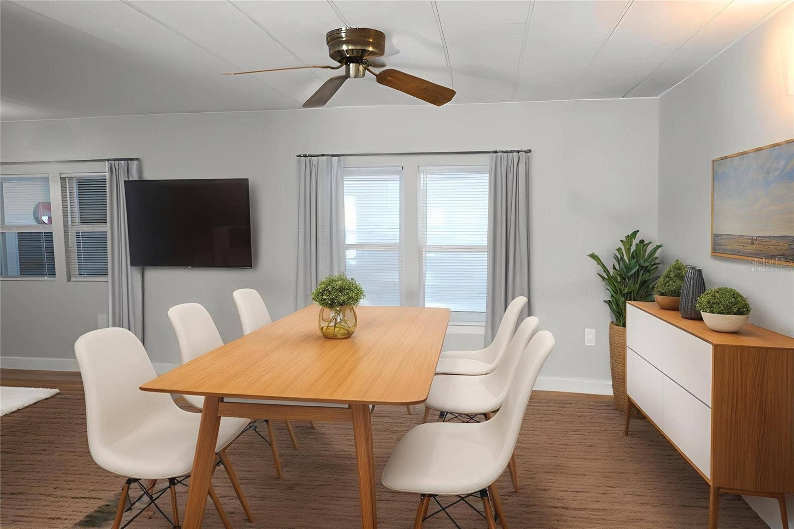 6608 ROOSEVELT DRIVE, Port Richey, FL 34668 Dining Room virtually staged
