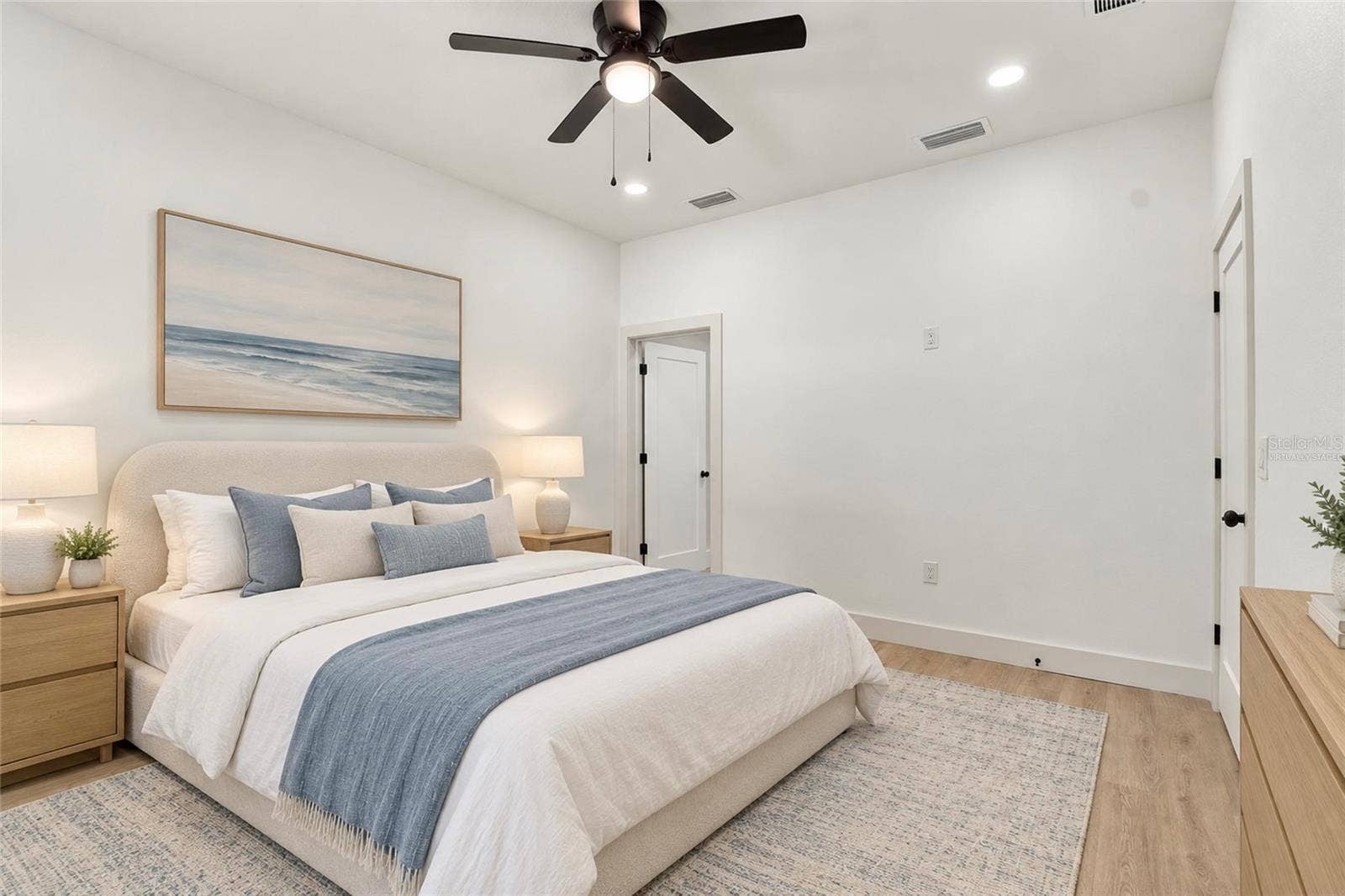 8514 N 12TH STREET, Tampa, FL 33604 virtually staged primary bedroom