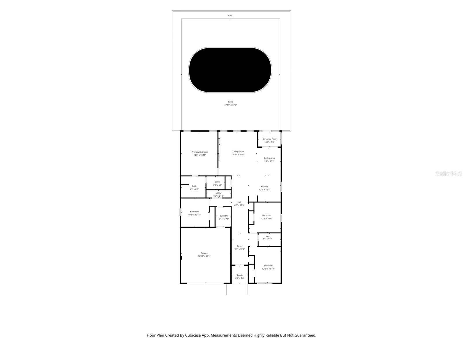 16204 MALDEN ROAD, Weeki Wachee, FL 34614 Floor Plan