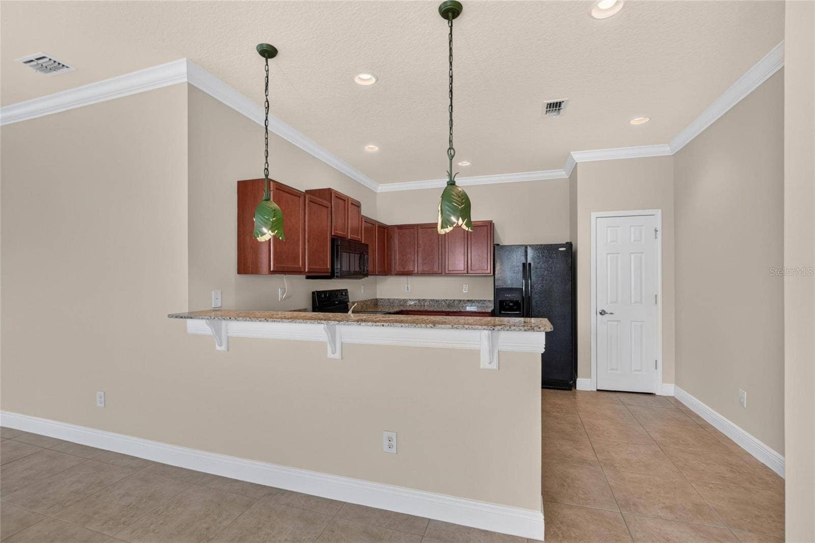 5504 SUNSET FALLS DRIVE, Apollo Beach, FL 33572 Breakfast bar and kitchen