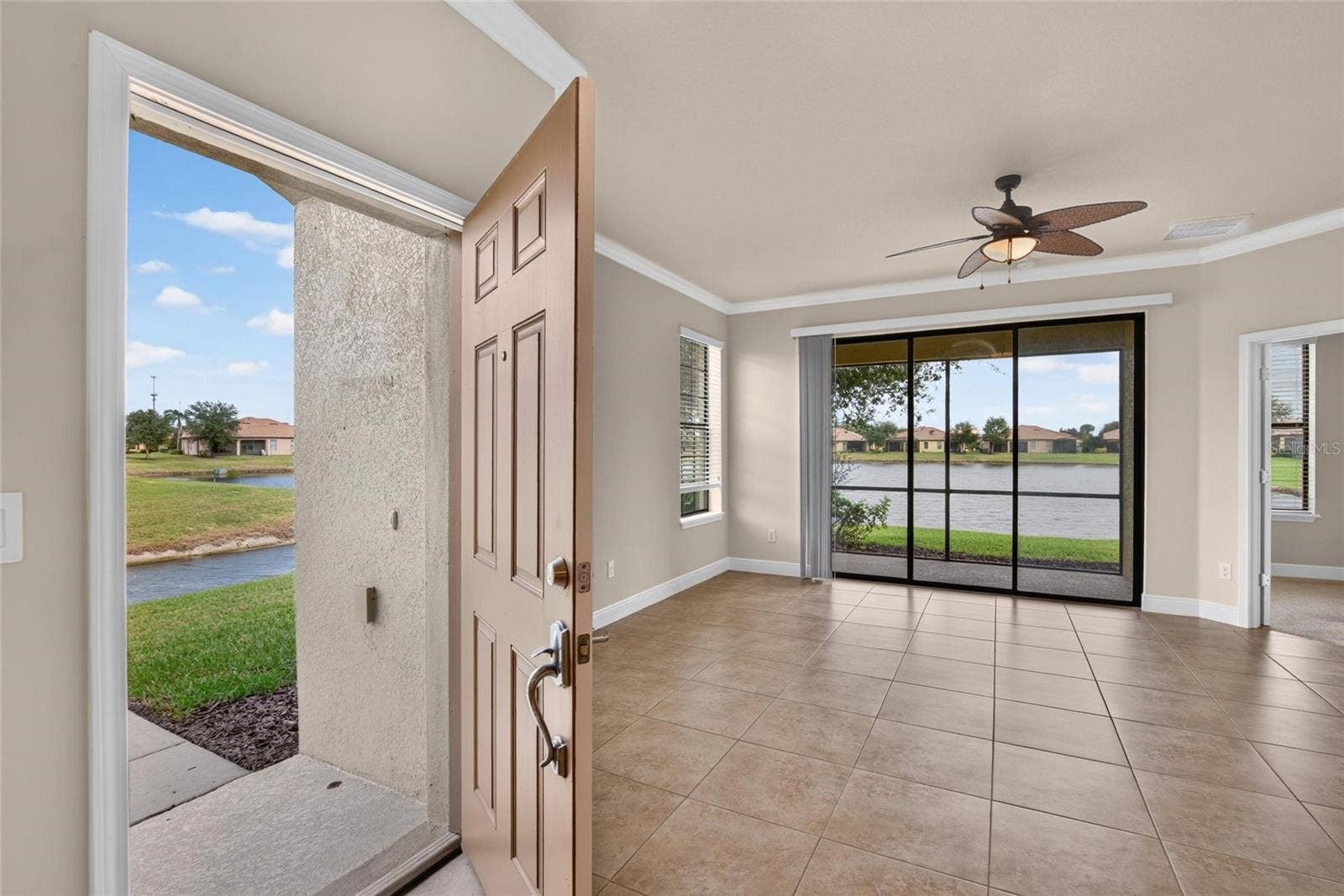 5504 SUNSET FALLS DRIVE, Apollo Beach, FL 33572 Entrance to home