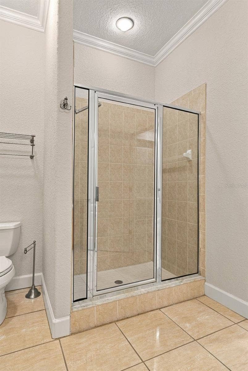 3916 VALRICO GROVE DRIVE, Valrico, FL 33594 Bathroom 3 has access from hallway for Guests, or becomes a dedicated Full Bathroom Ensuite for Bedroom 4.
