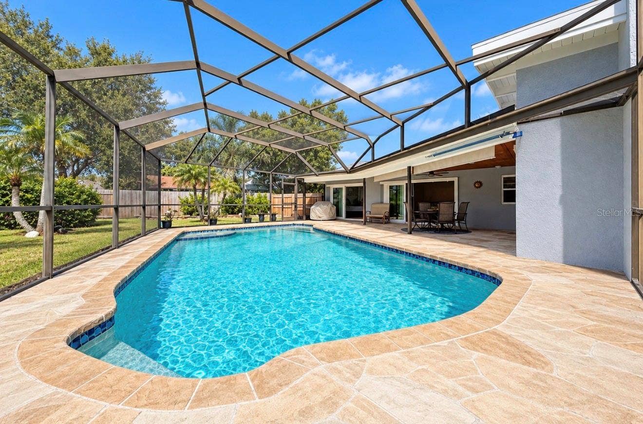 9690 LEEWARD AVENUE, Largo, FL 33773 Screened Enclosed pool