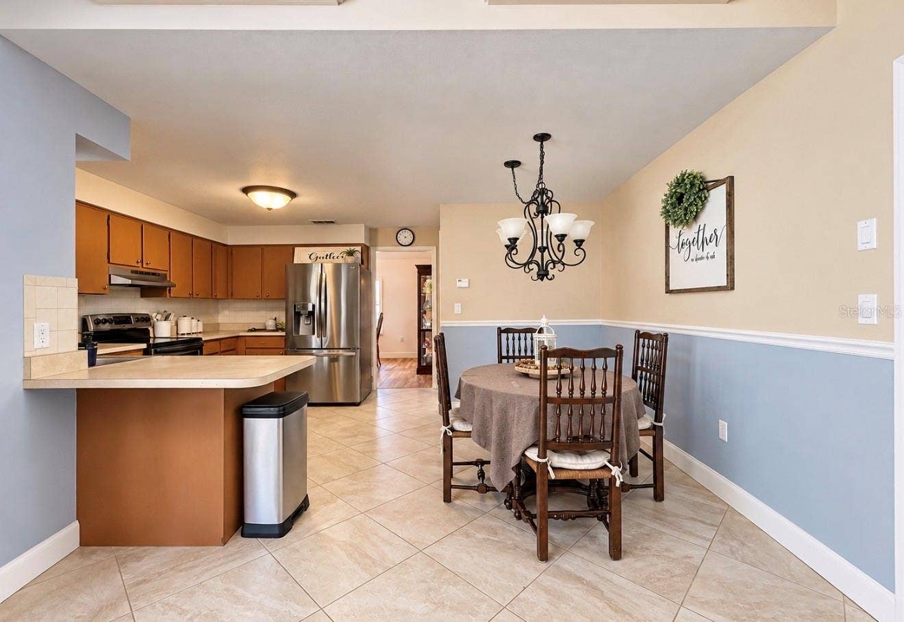 9690 LEEWARD AVENUE, Largo, FL 33773 Dinette and kitchen