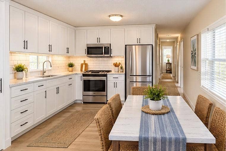 11128 102ND WAY, #225, Largo, FL 33773 Virtually staged kitchen
