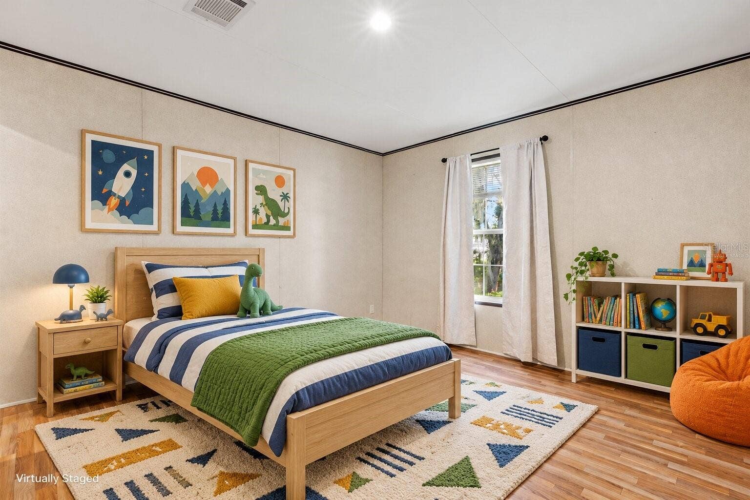 Virtually Staged - Second Bedroom