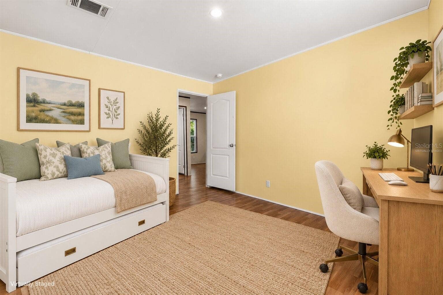 Virtually Staged - Third Bedroom