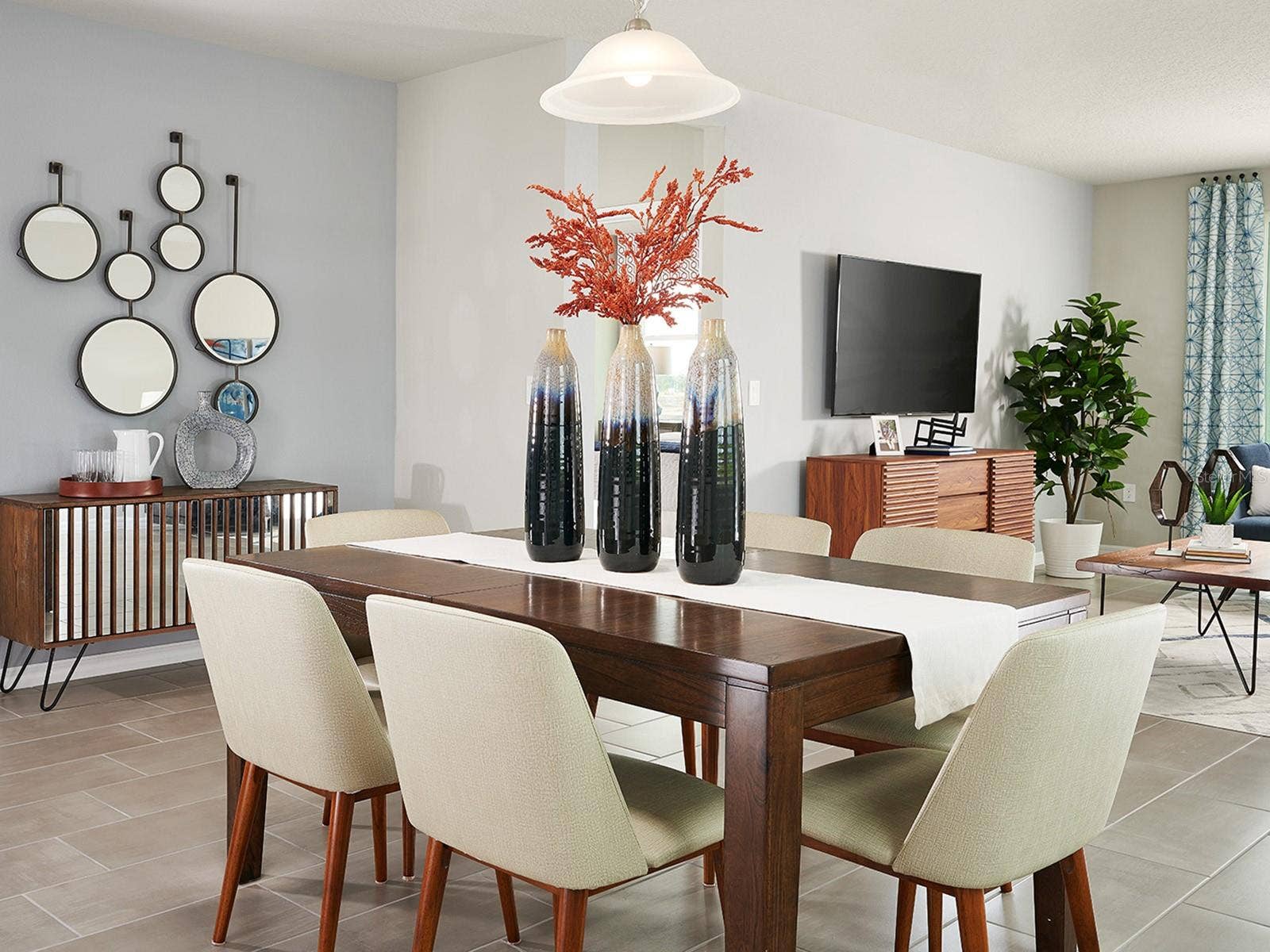 Welcome to The Meadow at Crossprairie Bluff, a thoughtfully designed home that combines comfort, style, and everyday functionality. This inviting floorplan features three spacious bedrooms, two full baths, and a versatile family room, offering the perfect space to relax, work, or gather with loved ones. At the heart of the home, the open-concept kitchen flows seamlessly into the dining area and great room, creating a warm and welcoming atmosphere ideal for entertaining guests or enjoying everyday moments together. With its spacious layout, modern design, and effortless flow, this home is perfectly suited for today's lifestyle and ready to be the backdrop for lasting memories.