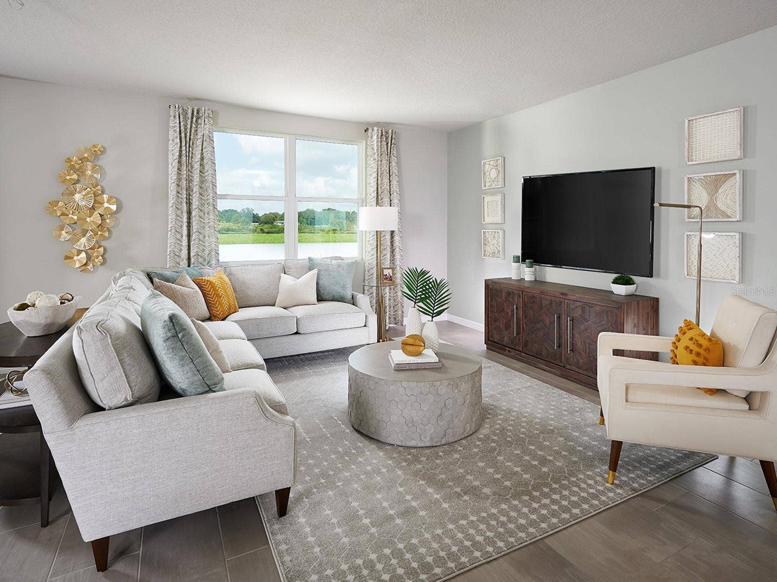 4542 RANGELAND WAY, St Cloud, FL 34772 Welcome to The Meadow at Crossprairie Bluff, where comfort, style, and modern living come together in a thoughtfully designed home. This inviting floorplan features four spacious bedrooms, two full baths, and a versatile family room, offering the flexibility today's homeowners desire. At the heart of the home, the open-concept kitchen seamlessly connects to the dining area and expansive great room, creating the perfect setting for entertaining guests or enjoying everyday moments with family. Filled with warmth and functionality, this beautifully designed residence offers an exceptional blend of space, comfort, and livability, making it a place you'll love coming home to.