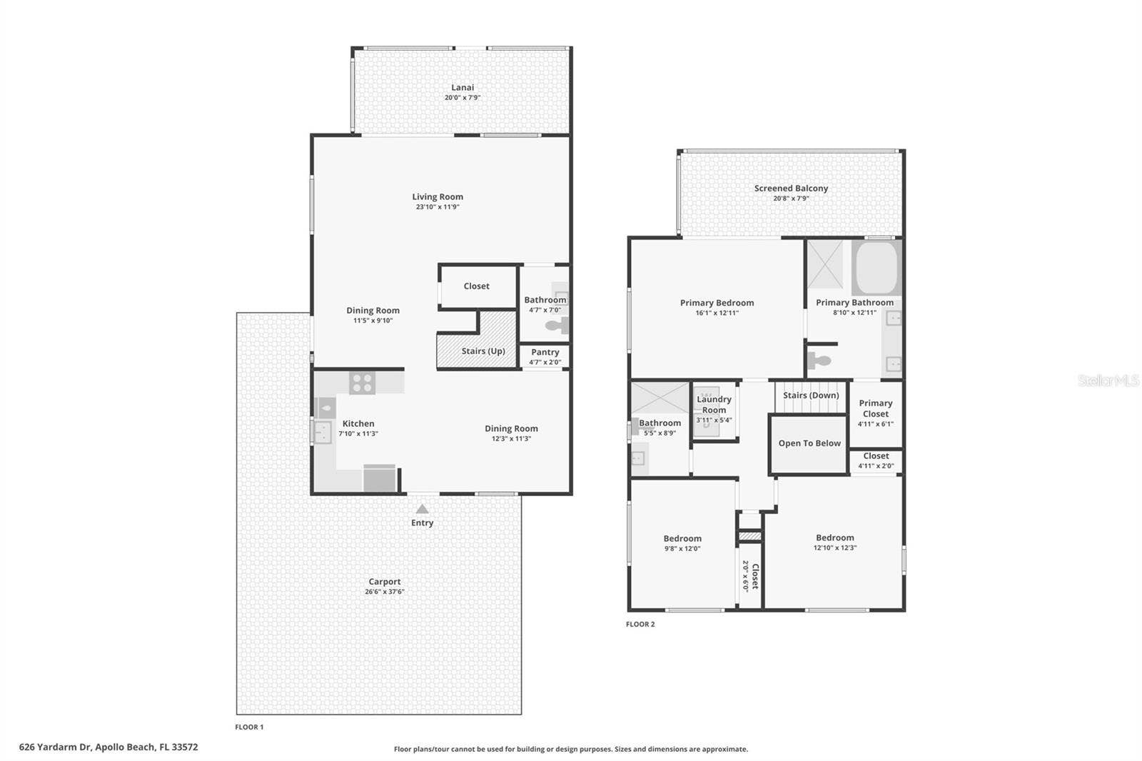 626 YARDARM DRIVE, Apollo Beach, FL 33572 626 YARDARM DRIVE, Apollo Beach, FL 33572
