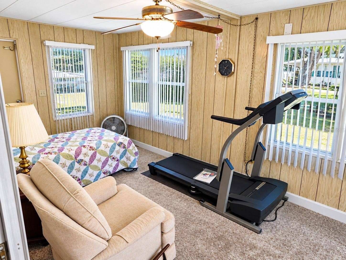 4611 OLIVE DRIVE, Zephyrhills, FL 33542 Front Florida room is heated and cooled.