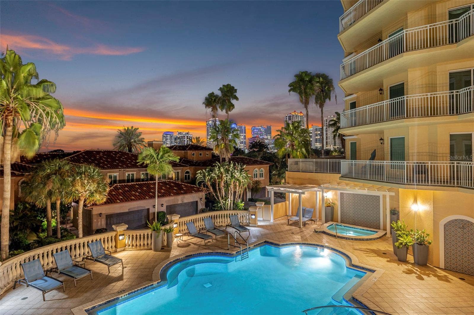 Views from your private Balcony