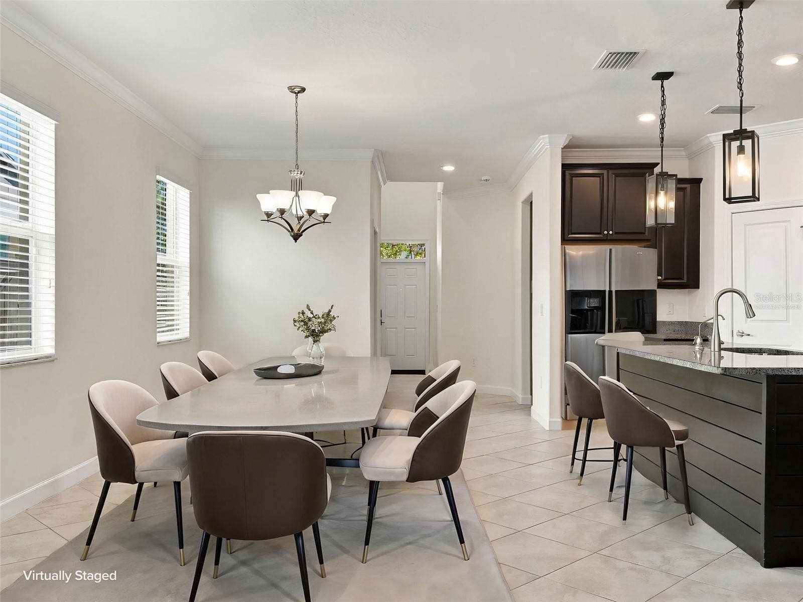1573 TALLULAH TERRACE, Wesley Chapel, FL 33543 Dining Room (virtually staged)