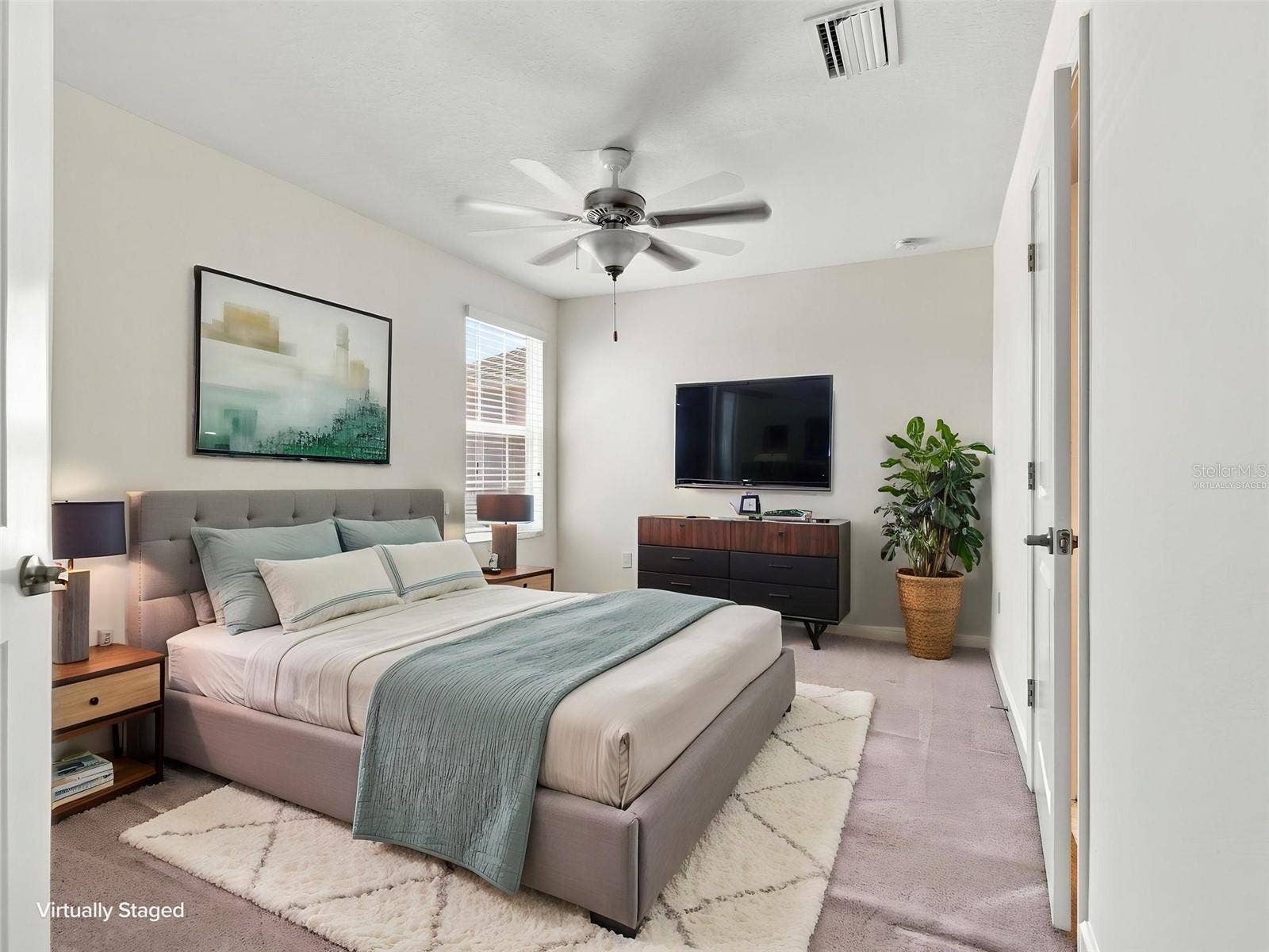 1573 TALLULAH TERRACE, Wesley Chapel, FL 33543 Bedroom 3 (virtually staged)