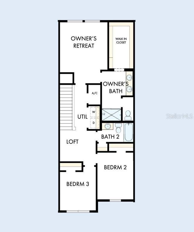 6426 JENSEN VIEW AVENUE, Apollo Beach, FL 33572 Floor Plan Second Floor