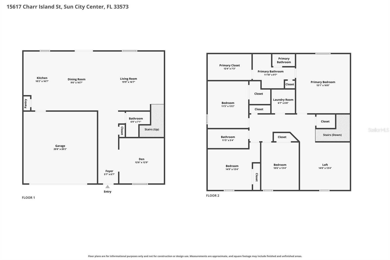 15617 CHARR ISLAND STREET, Sun City Center, FL 33573 15617 CHARR ISLAND STREET, Sun City Center, FL 33573