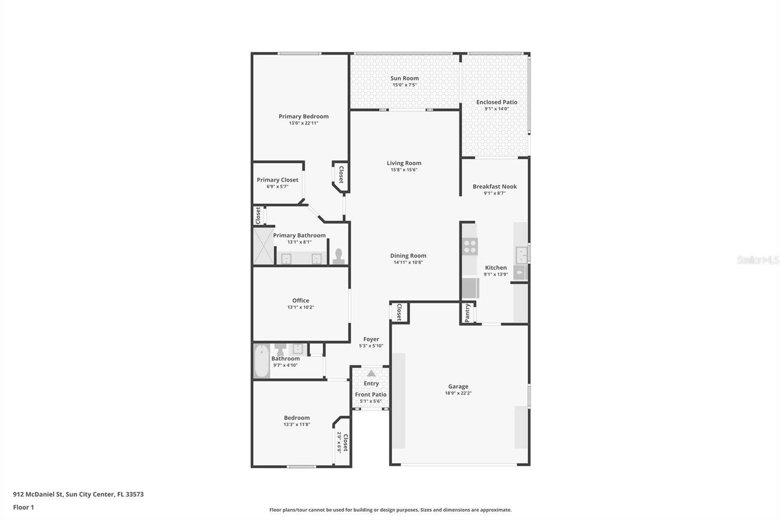 912 MCDANIEL STREET, Sun City Center, FL 33573 912 MCDANIEL STREET, Sun City Center, FL 33573
