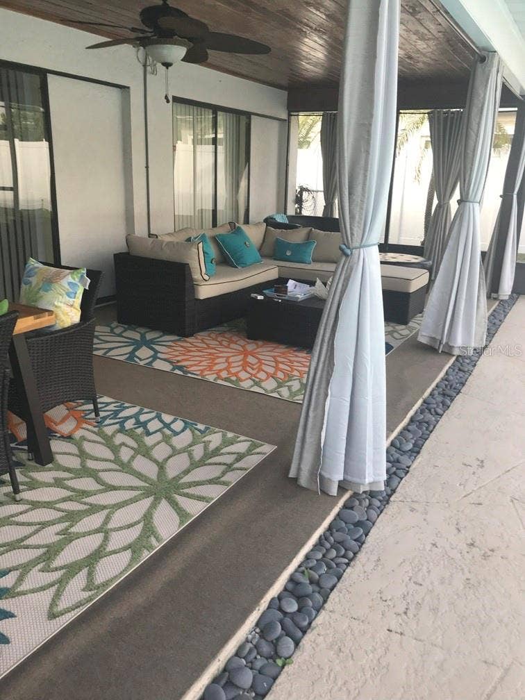 7353 122ND WAY, Seminole, FL 33772 Porch area