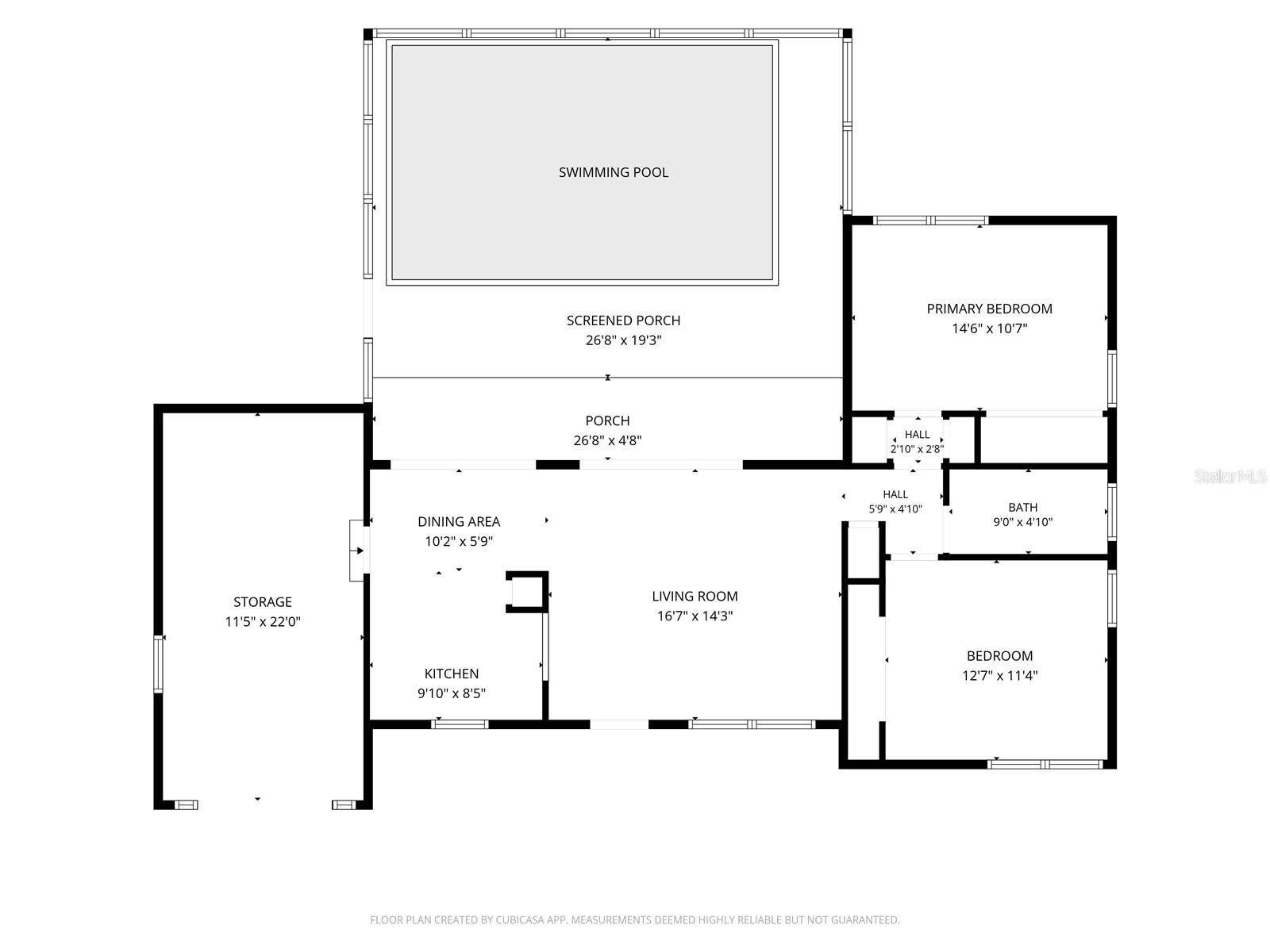 6801 17TH LANE N, St Petersburg, FL 33702 Floor plan