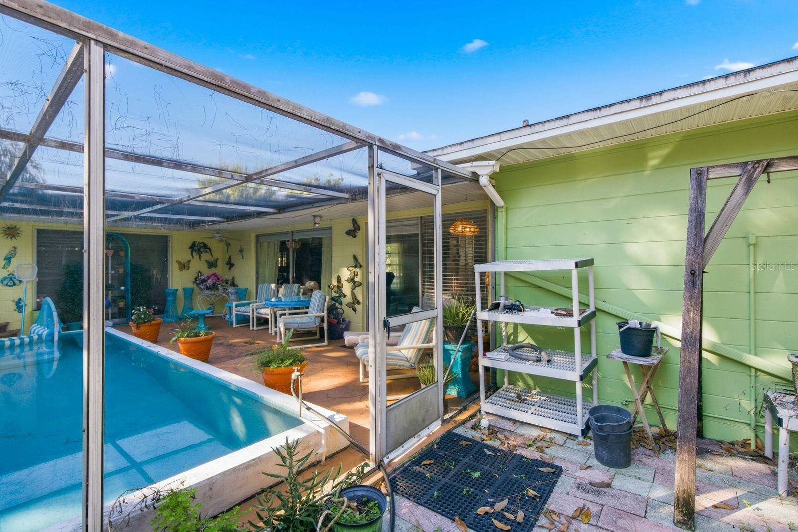 6801 17TH LANE N, St Petersburg, FL 33702 pool patio & enclosure