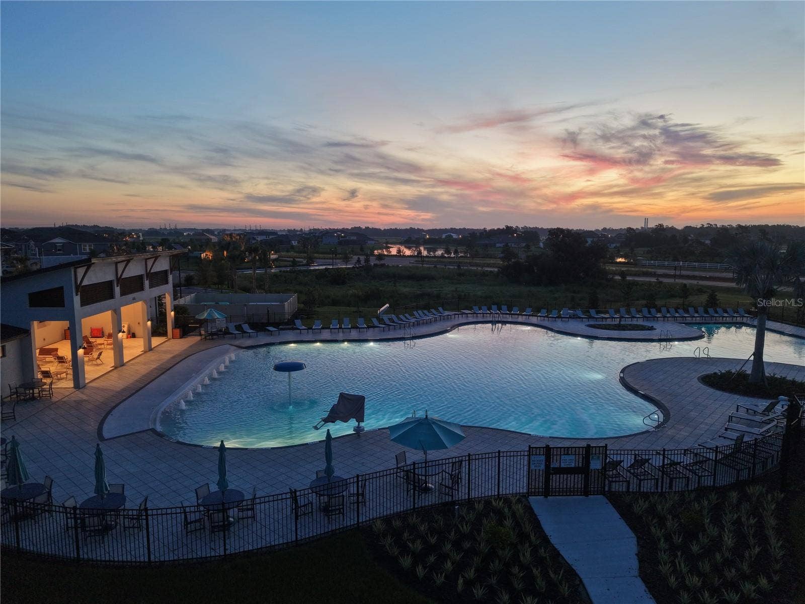 13121 OXEYE LANE, Parrish, FL 34219 Dusk View of Amenities