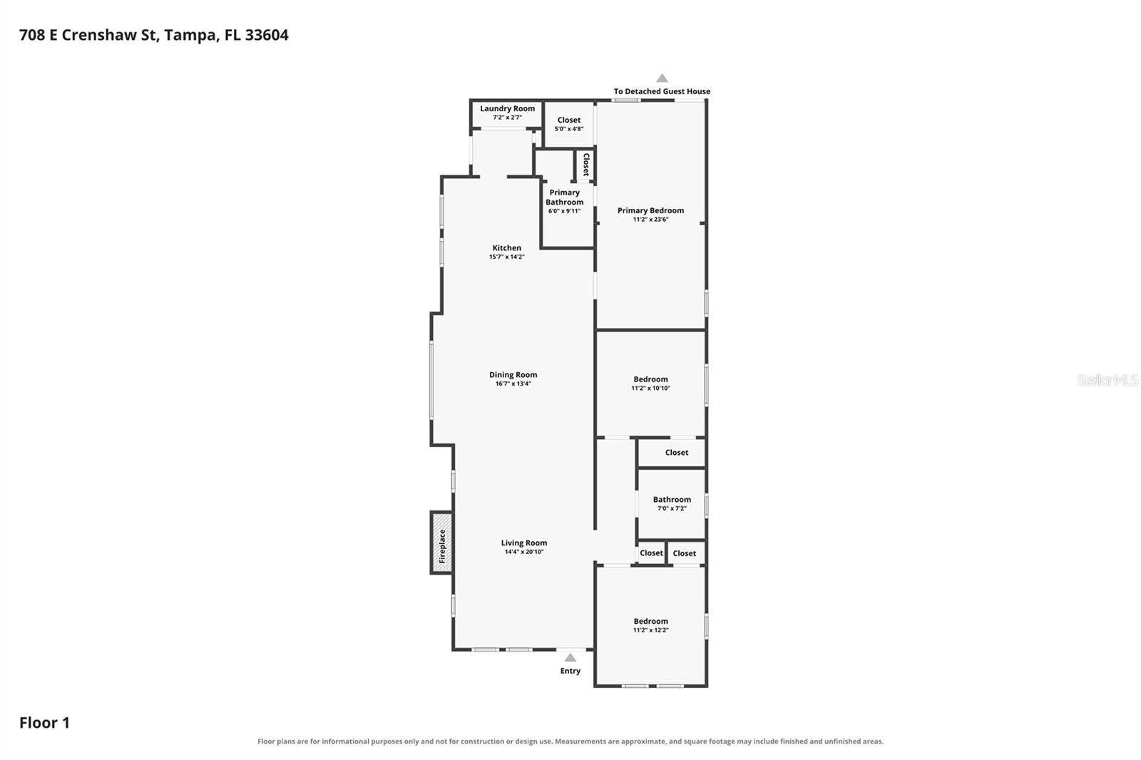 708 E CRENSHAW STREET, Tampa, FL 33604
