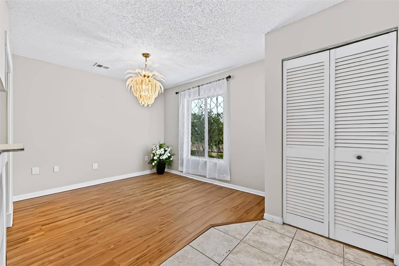 The Dining Area across the entrance door