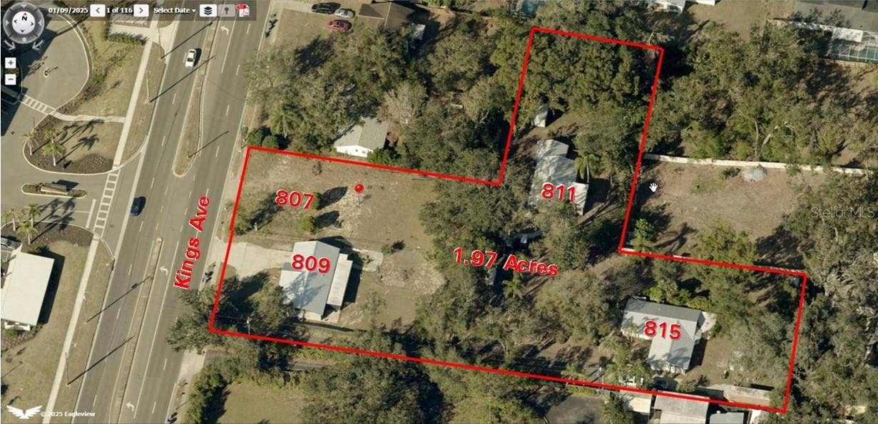 807 S KINGS AVENUE, Brandon, FL 33511 4 Parcel assemblage