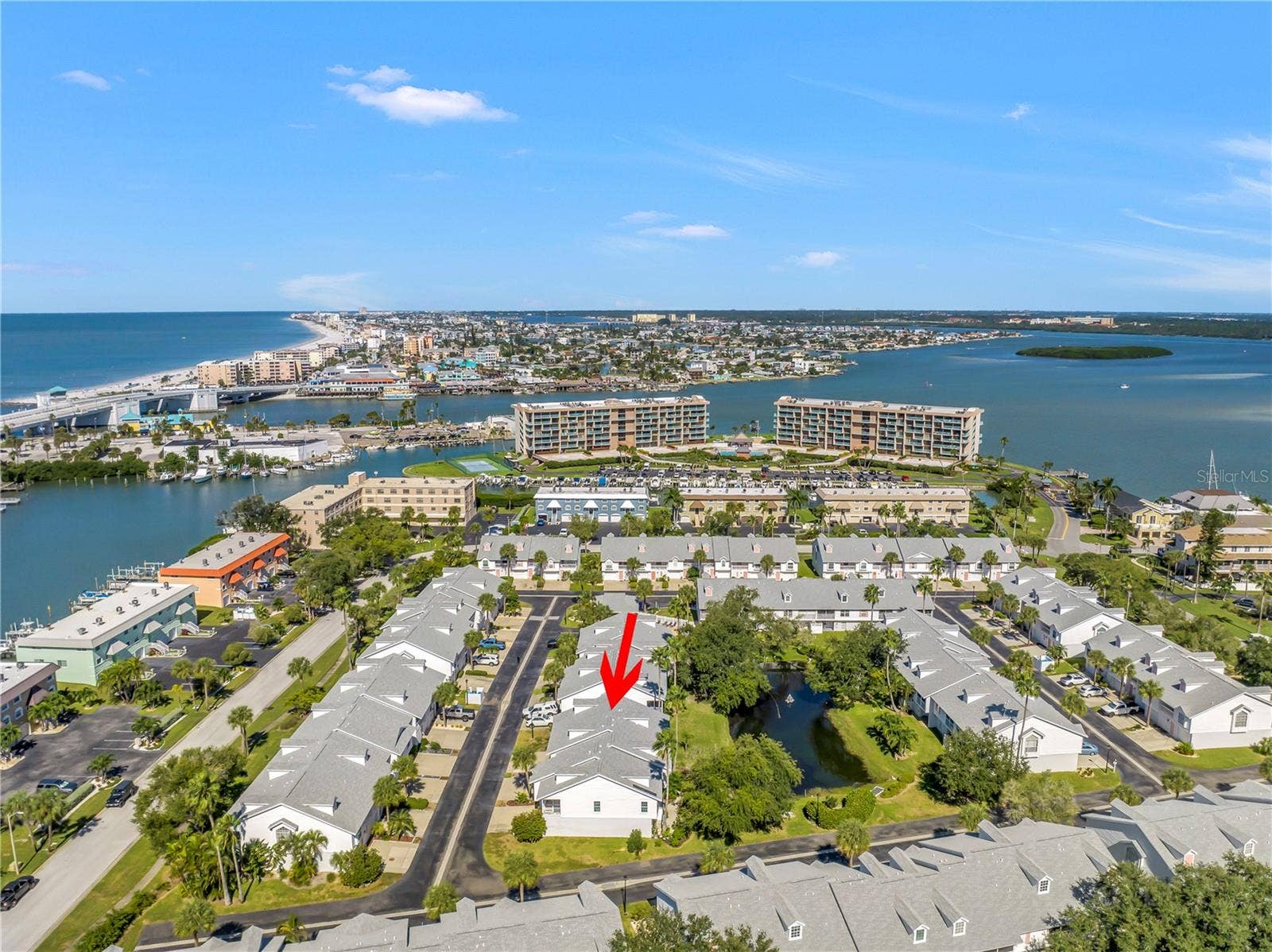 159 SUN ISLE CIR, Treasure Island, FL 33706 Proximity to John's Pass just to the north of the bridge