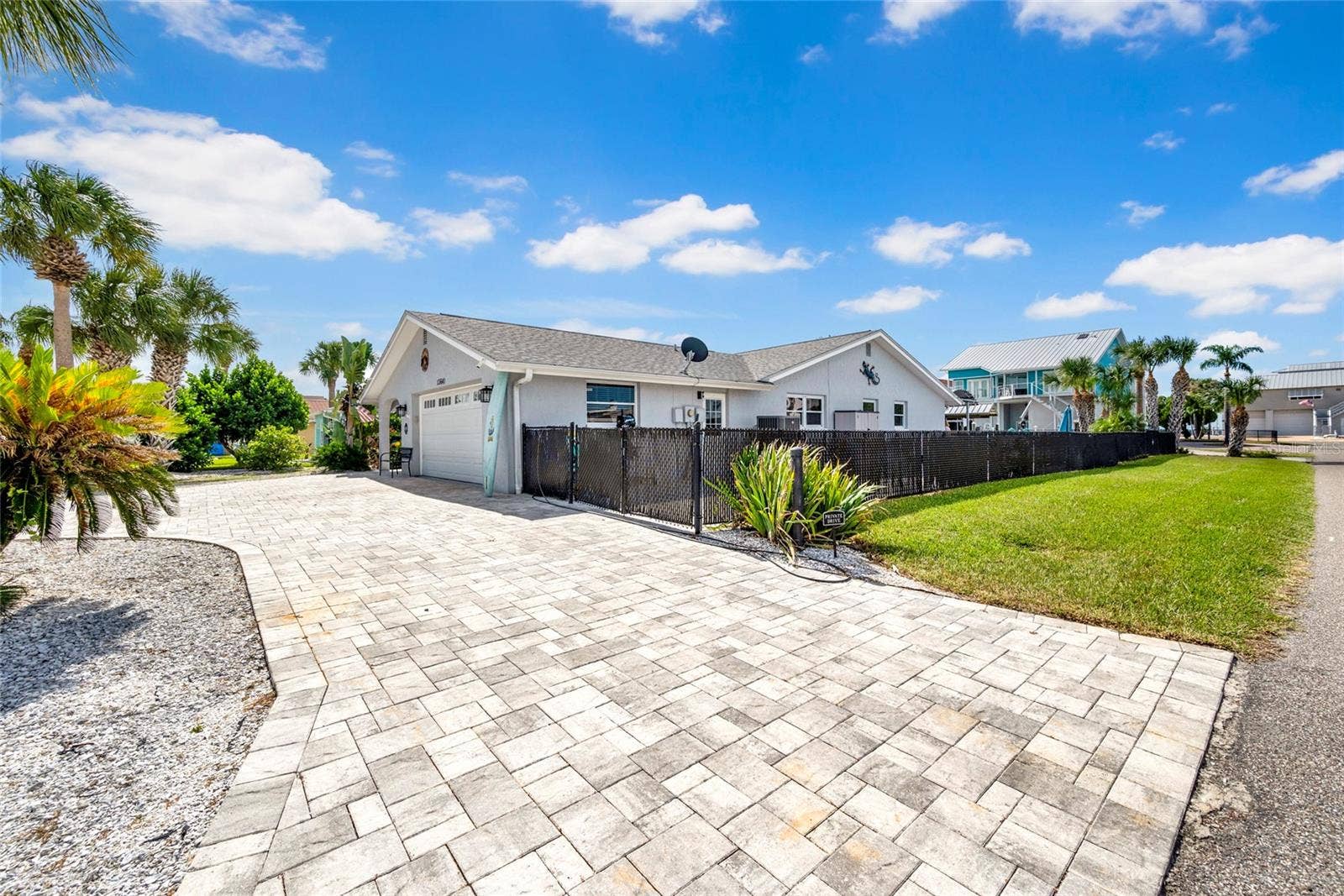 Fenced Side Yard