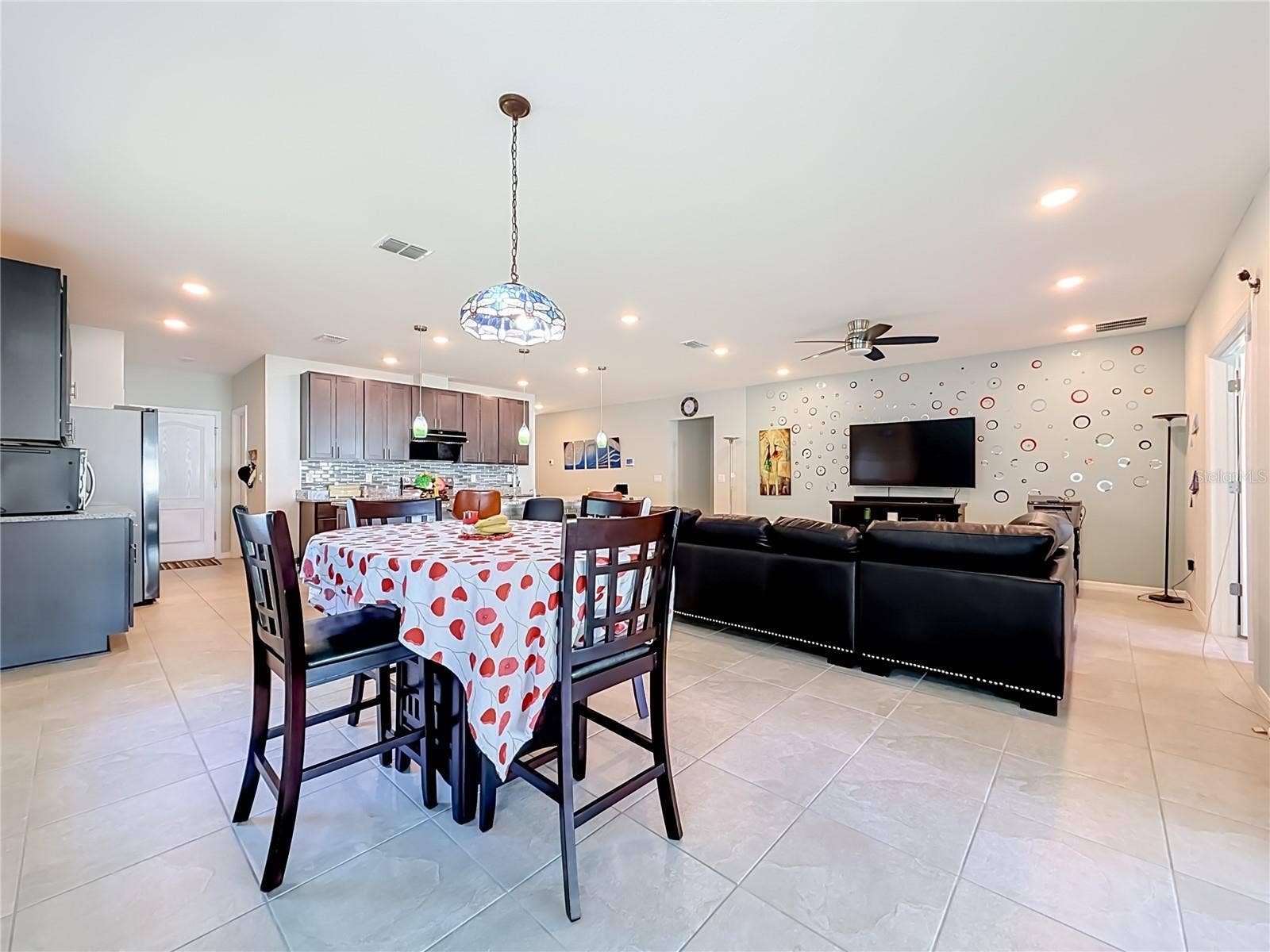 Dining Area - Living Area - Kitchen